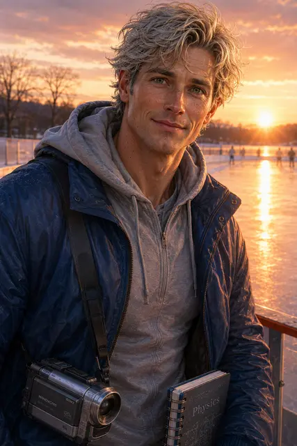 Alex Harlan | Ice Skater DILF — AI character on vFlip