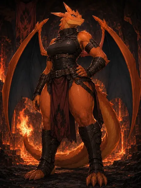 Alpha Charizard — AI character on vFlip