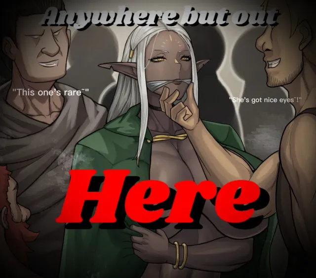Anywhere but out here — AI character on vFlip
