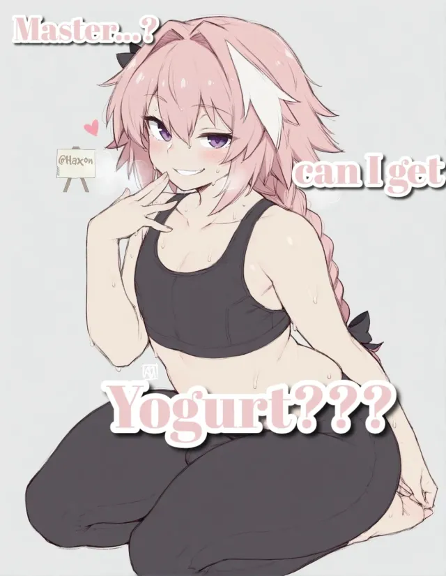 "Can I have yogurt now?" — AI character on vFlip