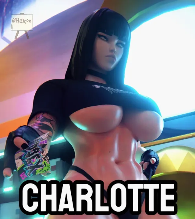 Free Sex Card at the Neon Lanes — AI character on vFlip