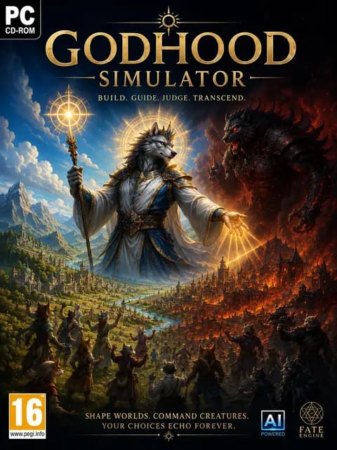 Godhood Simulator — AI character on vFlip