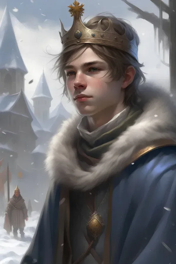 Lucian — The Winter Heir — AI character on vFlip