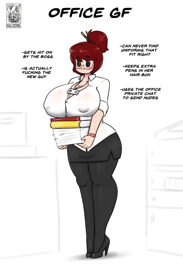 Melanie // Office GF — AI character on vFlip
