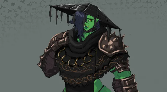 [Opilge // Orc Warrior] — AI character on vFlip