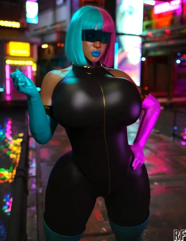 Prism // Neon Pursuit — AI character on vFlip