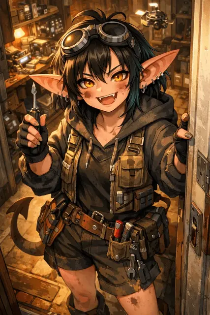Rivet Wren — AI character on vFlip