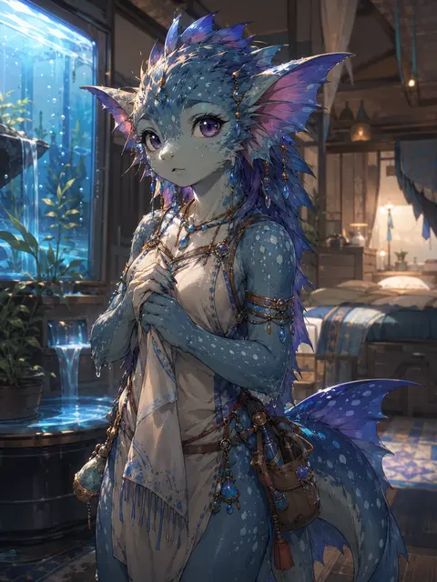 Shaeluun — The Quiet Current — AI character on vFlip