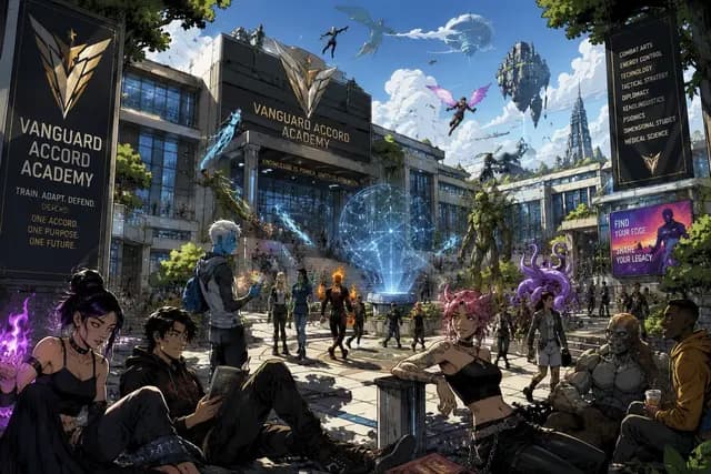 Vanguard Accord Academy — AI character on vFlip