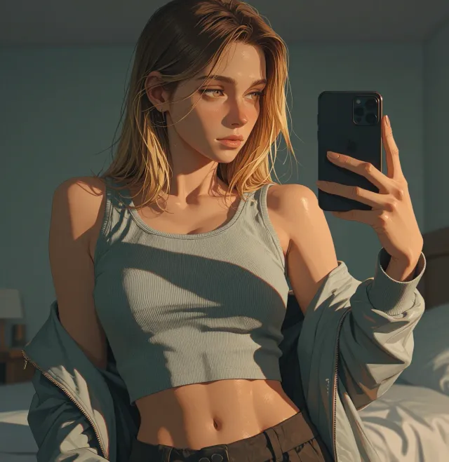 Who is this girl? | Ari — AI character on vFlip