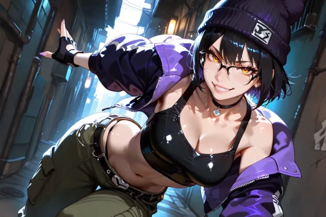 Cosplayer boss doesn't want you to be happy — AI character on vFlip