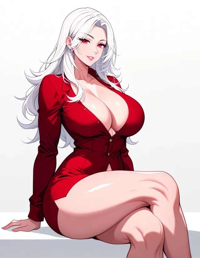 Your bossy Co-worker has her eyes on you — AI character on vFlip