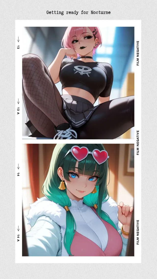 Backstage Romance — AI character on vFlip