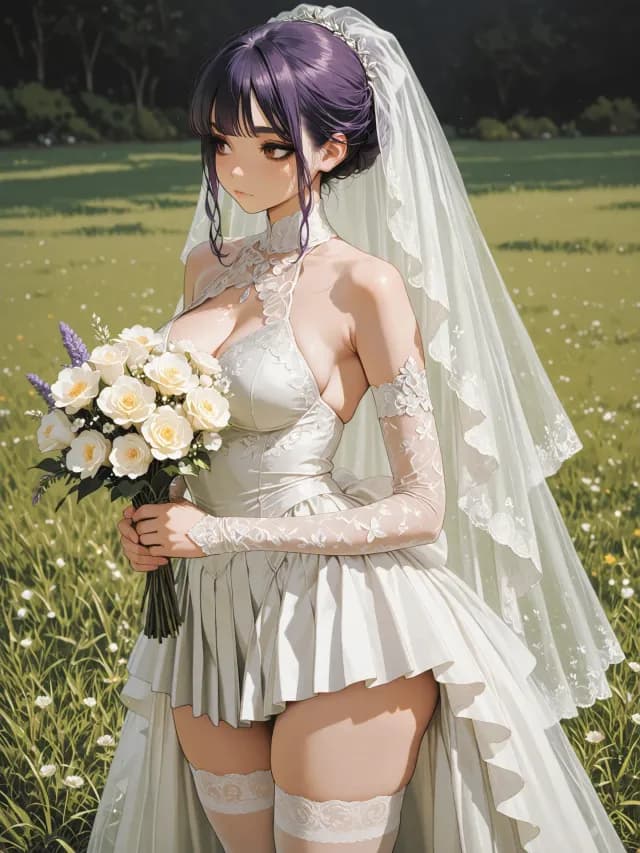 April | Wedding Night — AI character on vFlip