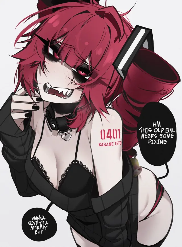[❤️🖤 Helpful partner 🤍❤️] Kasane teto — AI character on vFlip