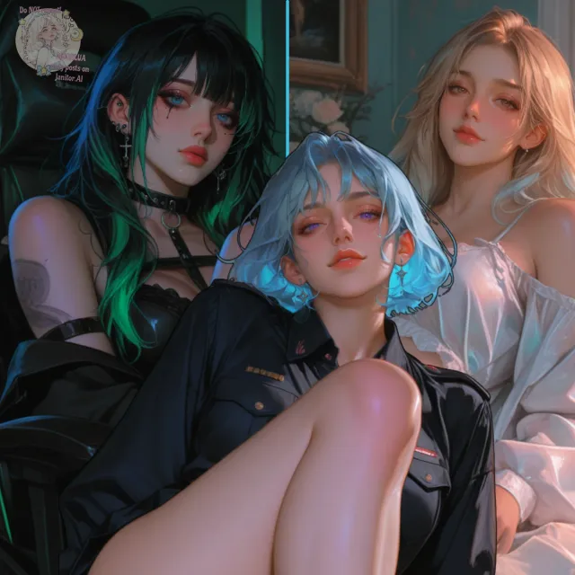 Locked In | Olivia, Nori and Freya — AI character on vFlip