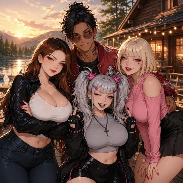 Popping your cherry goes wrong — AI character on vFlip