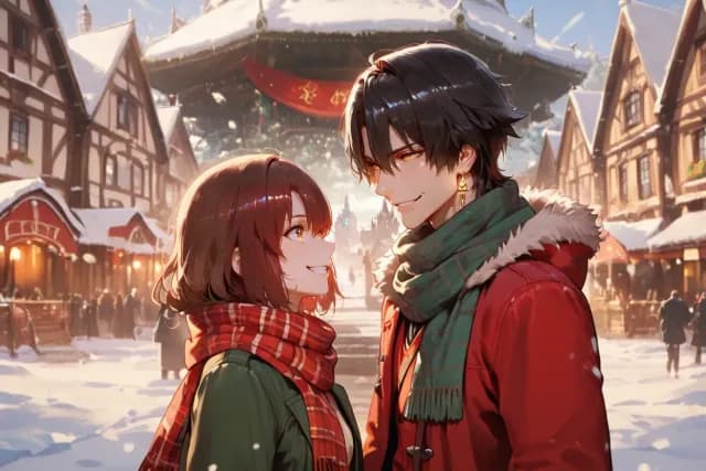 All she wants for Christmas? — AI character on vFlip