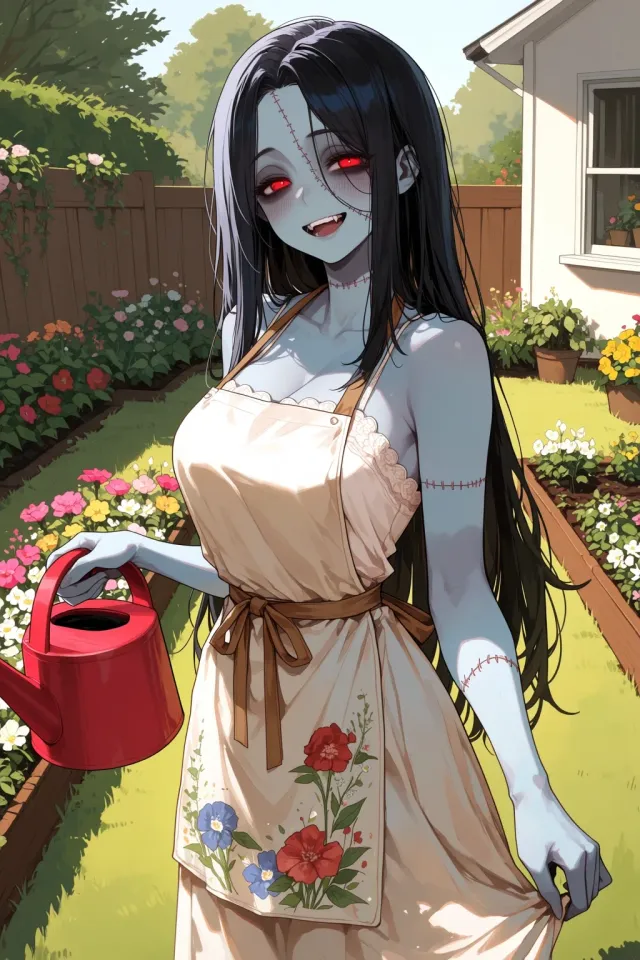 Your zombie wife is cured — AI character on vFlip