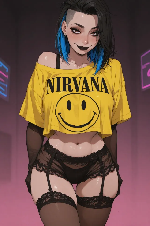 Rachel | Friends Goth "GF" crushing on you? — AI character on vFlip