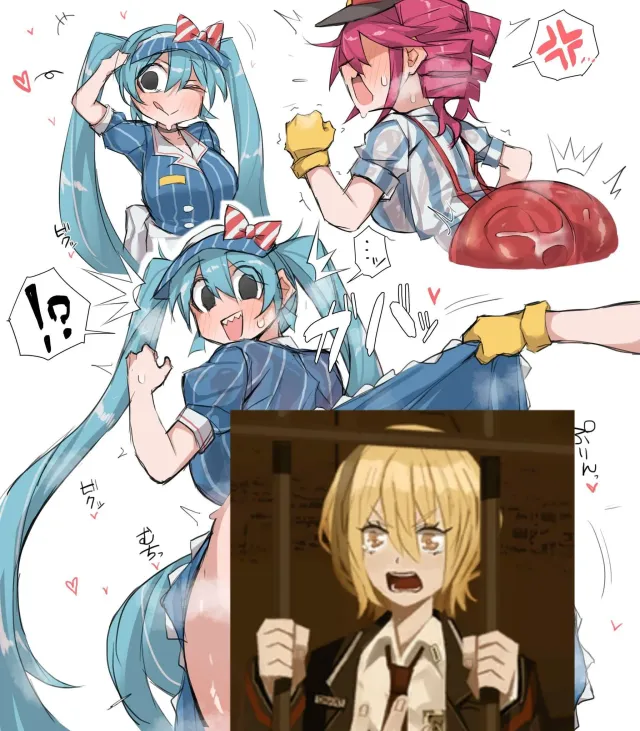 [💙 The Golden Retriever and The Average Tsundere ❤️] Hatsune Miku and Kasane Te — AI character on vFlip