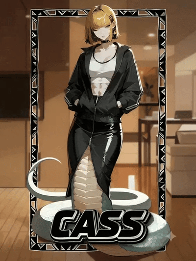 Cassandra "Cass" Coil — AI character on vFlip