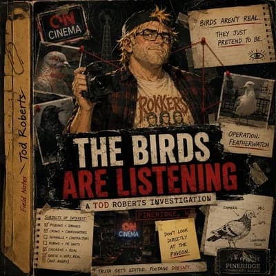 Tod Roberts | Filmmaker | Bird Truther — AI character on vFlip