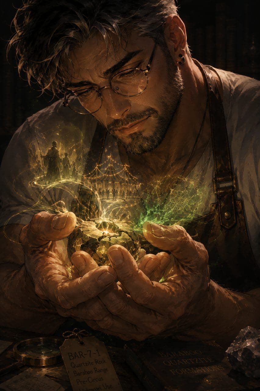 Logan | Magical Researcher — AI character on vFlip