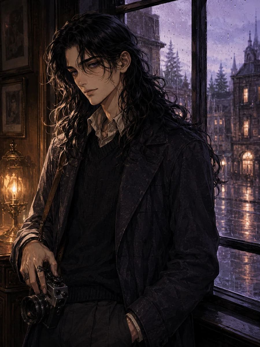 Edwin Hawthorne | The Quiet Lens — AI character on vFlip