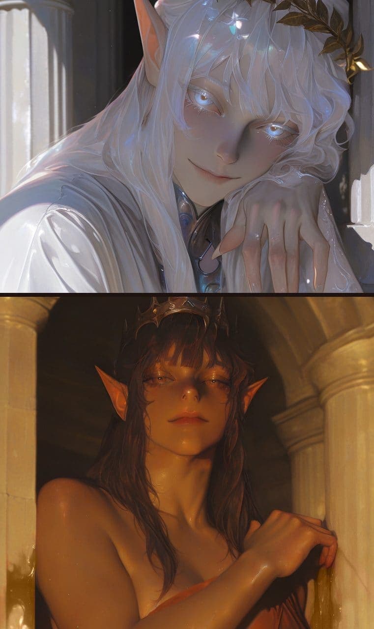 Ilas and Dhranira | Fix The Past — AI character on vFlip
