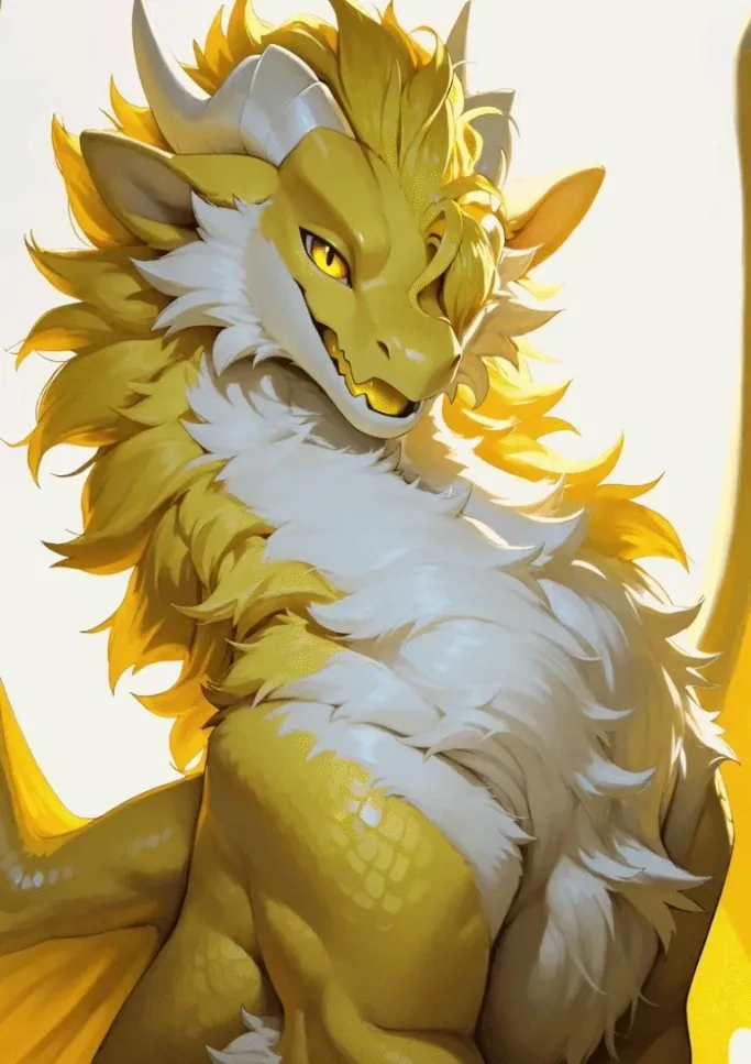 XNO "thunder ass" the furdrakon — AI character on vFlip